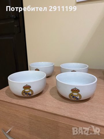 Порцеланови купи на Реал Мадрид, снимка 1 - Фен артикули - 39131302