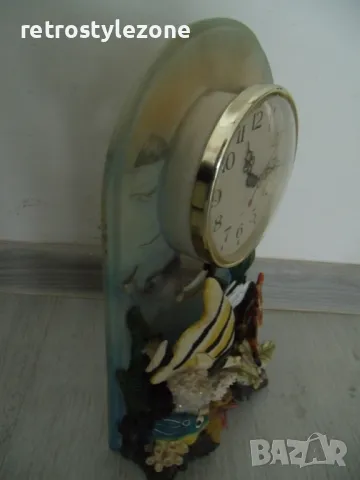 № 8008 стар настолен часовник   , снимка 2 - Други ценни предмети - 50048741