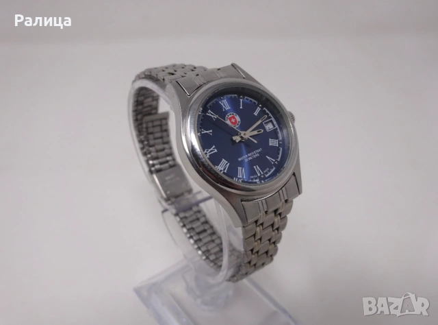 Швейцарски дамски часовник Tressa с верижка от неръждаема стомана, снимка 3 - Дамски - 53052292