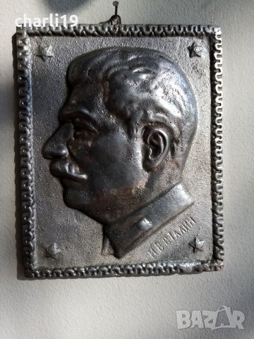 соц. отливка Сталин-на 50 год, снимка 6 - Антикварни и старинни предмети - 32039324