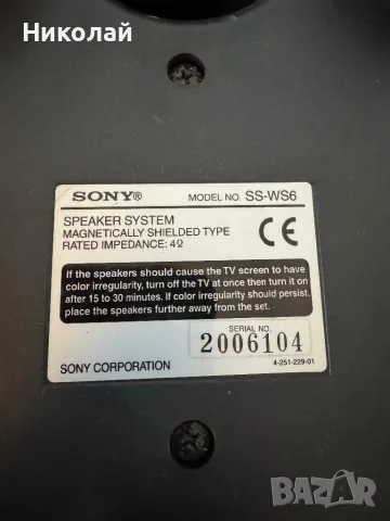 SONY -SS-WS6 ПАСИВЕН СУБУФЕР , снимка 6 - Тонколони - 48774102