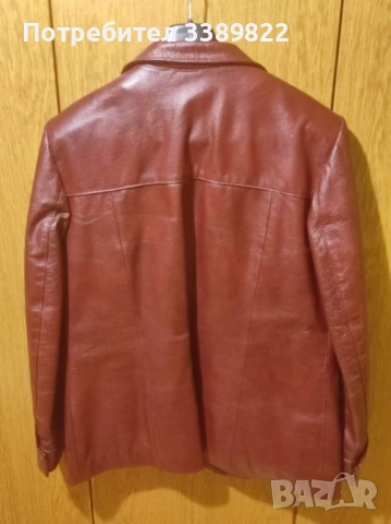 Дамско кожено яке , снимка 5 - Якета - 53175198