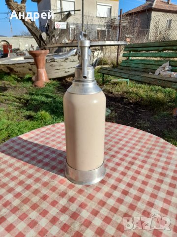 Стар сифон за газирана вода #2, снимка 2 - Антикварни и старинни предмети - 32004427