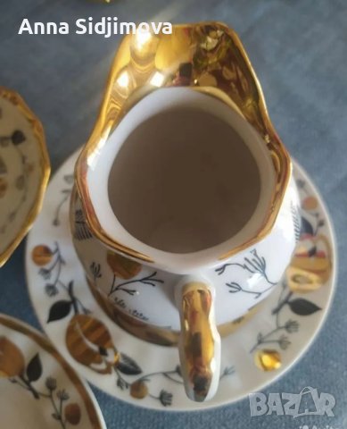 Сервиз за кафе Вербилки , снимка 5 - Сервизи - 42294234