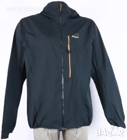 Bergans Y LightLine Air 3L Shell Jacket Men - dark shadow grey - L размер, снимка 3 - Якета - 49986415