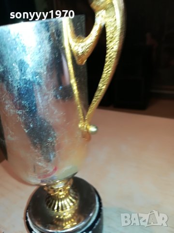 купа/ваза-инокс и злато от франция 0502231513, снимка 14 - Антикварни и старинни предмети - 39562774
