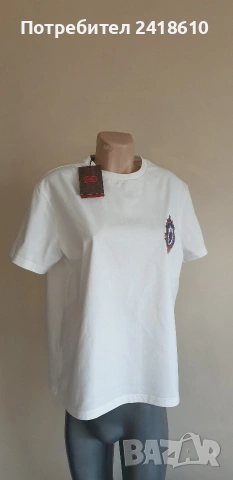 ETRO Milano Cotton Made in Italy Womens Size M НОВО! ОРИГИНАЛ! Дамска Тениска!, снимка 7 - Тениски - 53776132