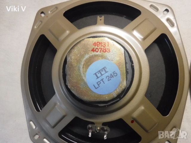 Н.Ч. ITT LPT 245 , 10 инча, снимка 6 - Тонколони - 51940117