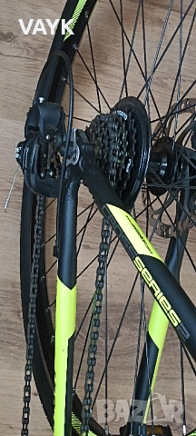 Велосипед, 28 инча, Хибрид, Алуминий, 21 скорости, снимка 6 - Велосипеди - 52292743