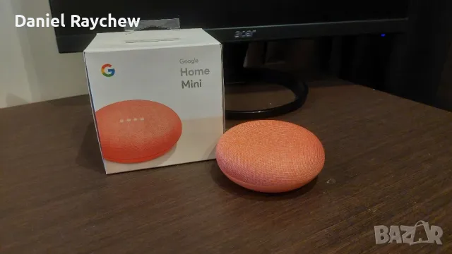 Продавам Google Home Mini!, снимка 4 - Друга електроника - 48838418