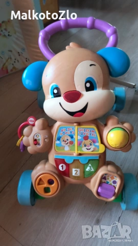 Проходилка уокър Кученце - Fisher Price на Български
