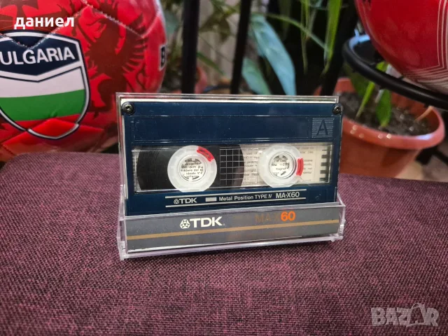 Аудио касета TDK MA-X 60 - TYPE IV - метална лента - като нова + подарък