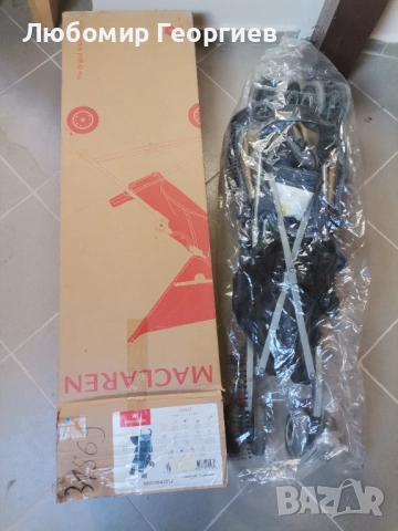 Детска количка Maclaren Quest blue, снимка 5 - Детски колички - 52797763