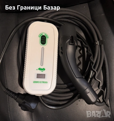 Ново Преносимо EV зарядно Type 2, 6A–13A, регулируем ток, IP67 за електромобил кола