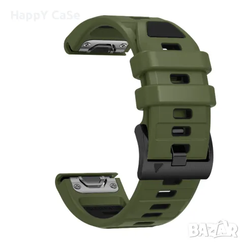 EASY QUICKFIT Силиконова каишка за Garmin Fenix/Instinct/Epix/Quatix/Marq, снимка 10 - Каишки за часовници - 50181736