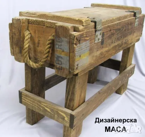 Оригинал Чешки Военен Дървен САНДЪК 75x44x37 см Контейнер Експлозиви Барут ČSSR Ракла с Капак БАРТЕР, снимка 18 - Антикварни и старинни предмети - 49153004