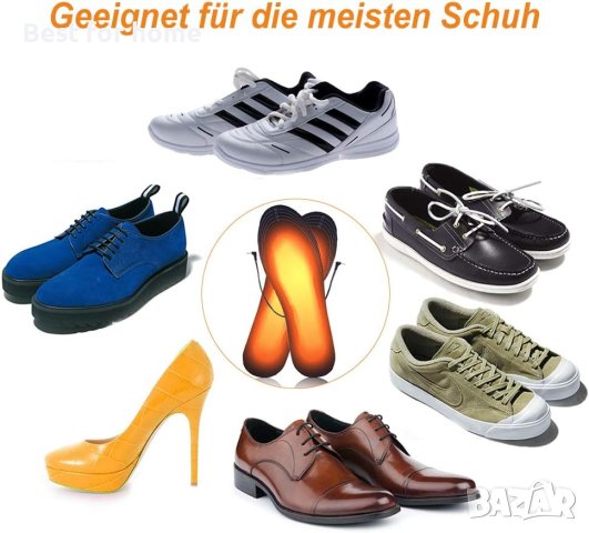 Отопляема стелка, нагревател за крака, USB топли стелки, за мъже и жени 41-46, два чифта в комплект, снимка 4 - Зимни спортове - 42874923