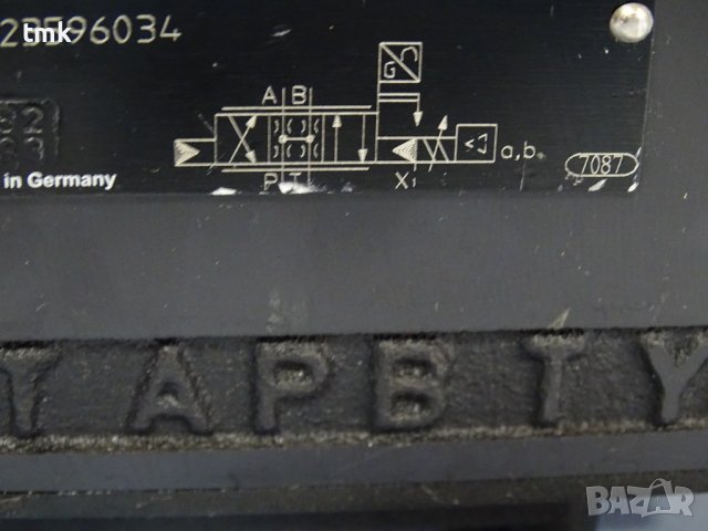 Серво клапан Rexroth 4WSE2ED10-51/60B9T315K31EV directional servo valve, снимка 15 - Резервни части за машини - 38005237