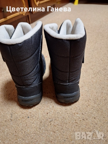 Топли апрески черни.Универсални- стават и за момче и за момиче., снимка 2 - Детски боти и ботуши - 52855266