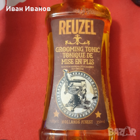 REUZEL GROOMING TONIC – 350 МЛ тоник за коса , снимка 2 - Продукти за коса - 44605997
