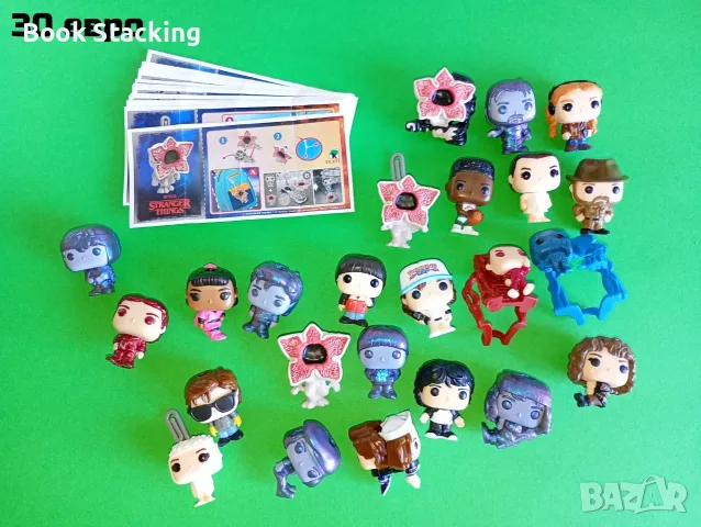 Kinder - Natoons Dinosaurs, DC Playmobil, Stranger Things