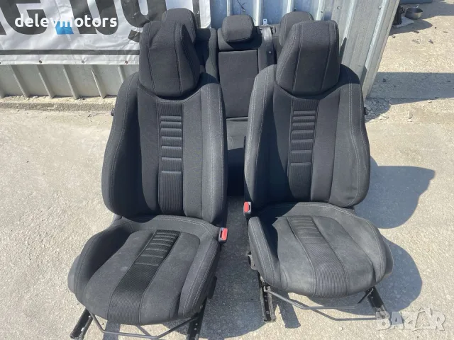 Седалки, салон от Peugeot 308 SW комби (T9), 1.6 BlueHDi, двигател BHZ (DV6FC), (10 JBGY), 120 кс