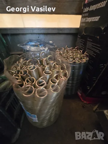 🔩 Пружини за акробатичен батут – 100 бр., като нови