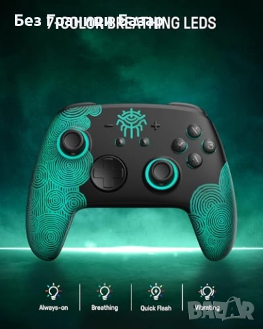 Нов Геймърски контролер Switch 2/OLED/Lite с Hall сензори и Turbo игри, снимка 4 - Аксесоари - 51619645