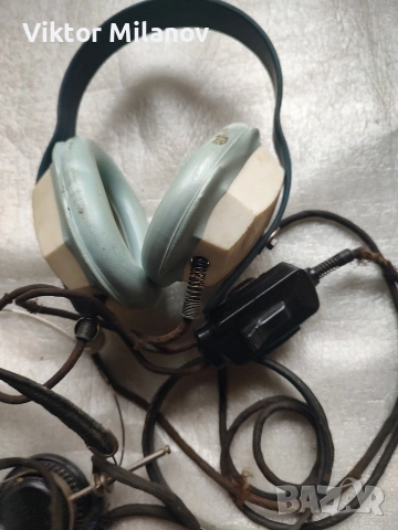 Стари слушалки, снимка 3 - Антикварни и старинни предмети - 53016632