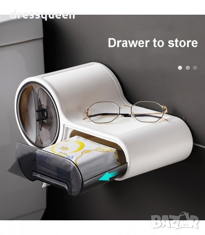 37500 Диспенсър за тоалетна хартия с поставка за телефон и чекмедже