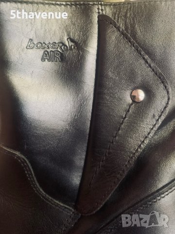Boxer Air Дамски Черни Боти Естествена Кожа, снимка 10 - Дамски боти - 37897298