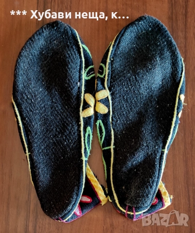 💥ИзГоДнО 💥Дамски чехли 4 вида - черни , с апликация, кожени и везани чехли., снимка 12 - Чехли - 41379044