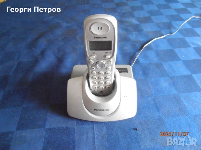 безжичен радиотелефон Panasonic kx-tg1100fx, снимка 2 - Стационарни телефони и факсове - 52340008