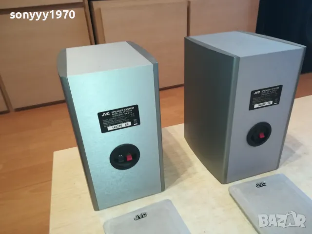 JVC X2БР ТОНКОЛОНИ-19Х16Х12СМ ВНОС SWISS 2101251007, снимка 5 - Тонколони - 48763683