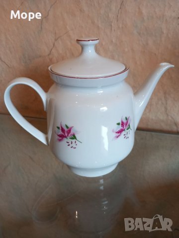 Порцеланов чайник , снимка 3 - Сервизи - 40525049