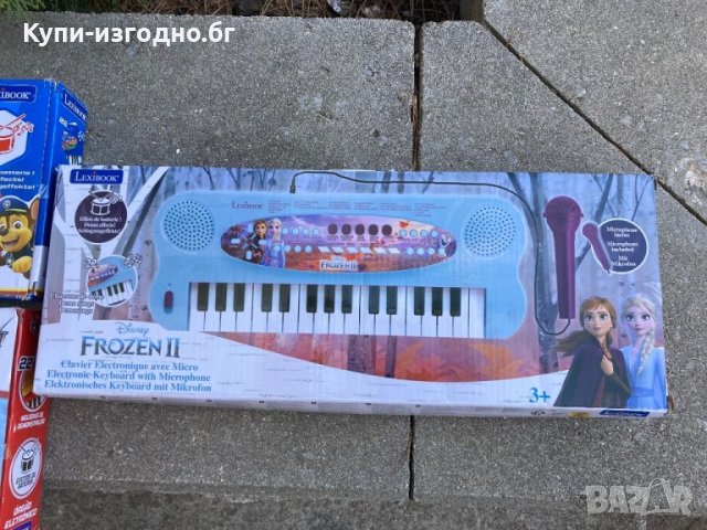 Детско пиано с микрофон Lexibook с Elza , Cars , Paw Patrol, снимка 8 - Музикални играчки - 39925023