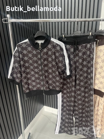 Нов спортен комплект с цип , снимка 2 - Спортни екипи - 53916298