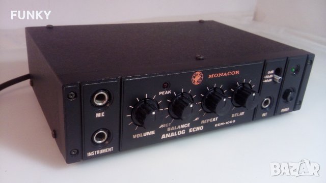 Monacor EEM-1000 Analog Echo, снимка 1 - Ресийвъри, усилватели, смесителни пултове - 34386867
