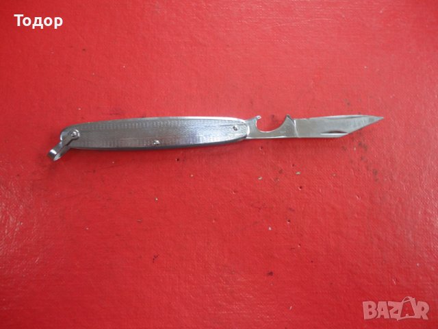 Немско метално ножче с отварачка , снимка 2 - Ножове - 40626772