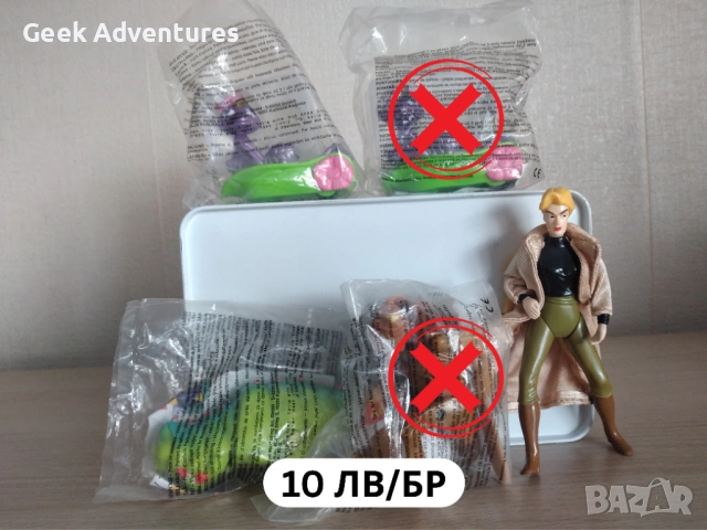 120 McDonalds Играчки Запечатани Винтидж Ретро 90те Barbie, Фърби, Hot Wheels,  , снимка 17 - Колекции - 52565380