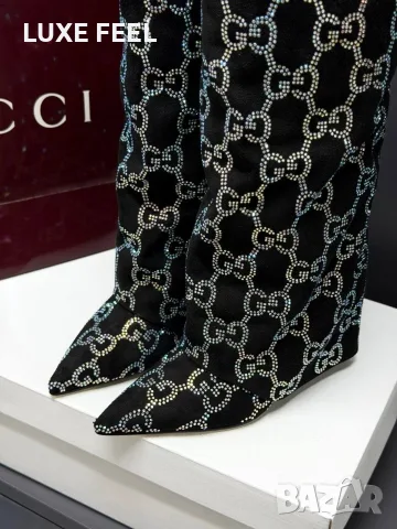 Gucci ✨Дамски Ботуши , снимка 8 - Дамски ботуши - 56325544