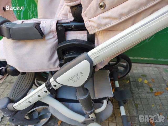 Детска количка Baby Merc Faster Style 3 + аксесоари, снимка 5 - Детски колички - 38370954