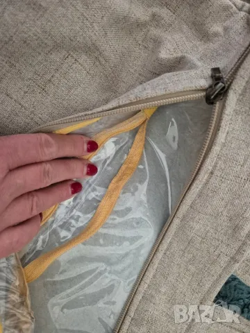 последно текстилна рисувана чанта раничка, снимка 5 - Чанти - 48486567
