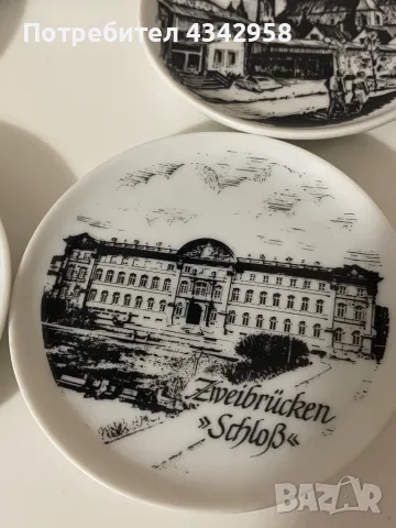 Порцеланови декоративни чинии 1970-1980г. , снимка 5 - Антикварни и старинни предмети - 49667339