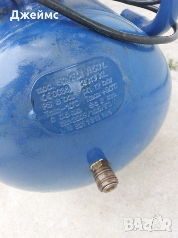 Немски двуглав компресор 50 литров , снимка 8 - Други инструменти - 53003852