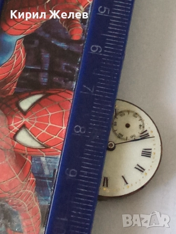 Механизъм с циферблат от стар ръчен часовник 51395, снимка 9 - Мъжки - 52252903