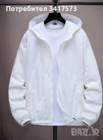 МЪЖКО връхно яке- бяло