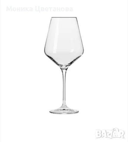 Комплект от 6 чаши за червено вино, стъкло, 490мл - Krosno, снимка 5 - Чаши - 50150099