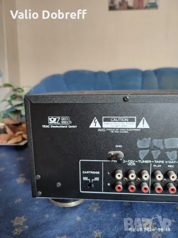 TEAC - AX750DC ., снимка 6 - Ресийвъри, усилватели, смесителни пултове - 56135508