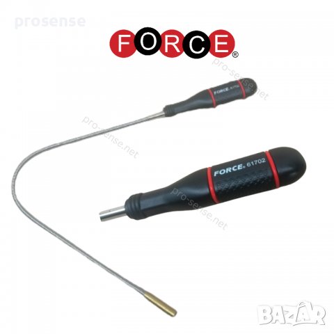 Гъвкав магнит хващач 400мм за труднодостъпни места FORCE 61702, снимка 3 - Аксесоари и консумативи - 39434862